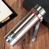 1000ML大容量304不锈钢保温杯户外旅行便携水杯子高档商务泡茶杯