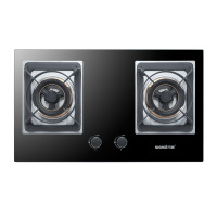 Wanxi/万喜 838B2燃气灶煤气灶双灶液化气天然气灶台式嵌入式炉具