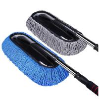 汽车伸缩式蜡刷 车用蜡拖 洗车掸子除尘刷擦车拖把清洁用品