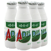 娃哈哈AD钙奶220ml*4瓶乳酸饮料童年的味道