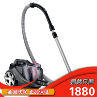 飞利浦(Philips)卧式无尘袋型吸尘器FC9712 第六代飓风离尘技术 三合一TA吸尘嘴