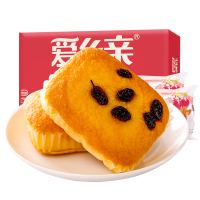 爱乡亲古早味巧克力纯蛋糕早餐面包西式糕点心鸡蛋糕营养食品零食小吃原味400g
