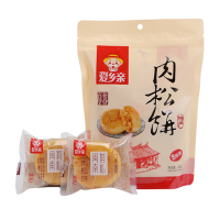 爱乡亲肉松饼260g袋装面包早餐整箱小蛋糕网红零食特色小吃便携装休闲食品