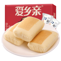 爱乡亲乳酸风味蒸蛋糕500g原味面包整箱早餐食品网红休闲零食小吃营养糕点
