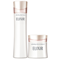 资生堂ELIXIR怡丽丝尔水乳套装 纯肌净白水乳170ml+45g(丰润型)