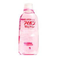 日本原装小林制药洗眼液滴眼润眼液止痒缓解眼疲劳洗出眼部异物500ml 粉红色 清凉度 清凉度 3-4度