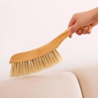 居家家 被子沙除尘刷子扫床刷毛刷 大号猪鬃毛床刷扫尘刷清洁刷
