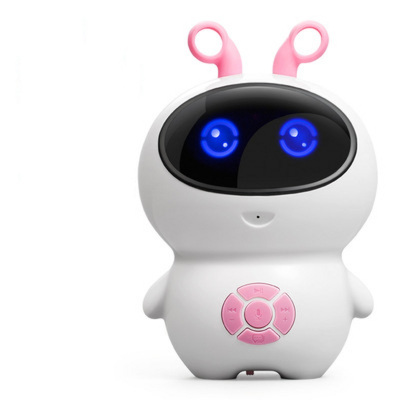 小可A3 儿童WIFI智能机器人学英语玩具可对讲课程辅导PVC语音学习早教机 粉色