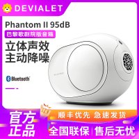 帝瓦雷 DEVIALET Phantom II 95dB 高保真蓝牙音响重低音电脑音箱 经典白
