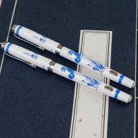 18新款便携带储水可控供墨按钮狼毫小楷书法毛笔带按钮的毛笔