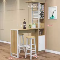 北欧吧台桌现代简约家用客厅餐厅隔断柜玄关厅柜酒柜高脚桌