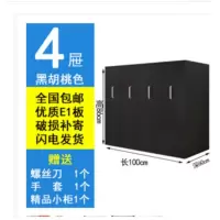 书柜书架现代简约移动书柜书橱学生储物柜隐藏书柜带柜子