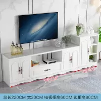 电视柜现代简约小户型客厅边柜组合欧式钢化玻璃地柜卧室电视机柜