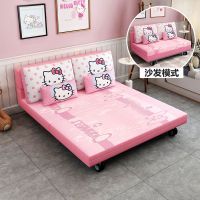 多功能客厅小户型沙发床两用可折叠单双人1.2米推拉榻榻米床