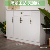 实木鞋柜阳台木质多层大容量简约现代中式厅柜原木家用松木特价