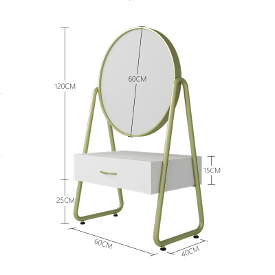 北欧卧室飘窗梳妆台化妆台小户型迷你梳妆桌轻奢化妆桌收纳柜一体