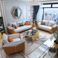 简约现代北欧真皮沙发头层牛皮轻奢小户型客厅转角沙发2020年新款