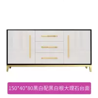 大理石后现代轻奢风简约卧室电视柜主卧高款烤漆北欧酒店房间高柜