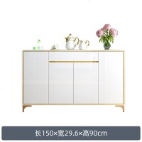 轻奢超薄餐边柜茶水柜子客厅靠墙储物家用现代简约餐厅厨房窄碗柜