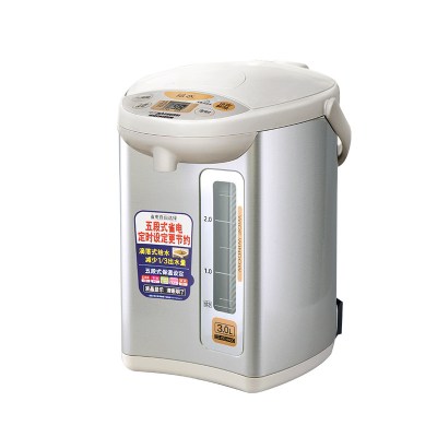 象印(ZO JIRUSHI) CD-WCH30C电热水瓶家用电水壶保温快烧壶恒温一体 银色