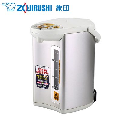 象印(ZO JIRUSHI) CD-WCH30C电热水瓶自动保温 自动电烧水壶3L 银色