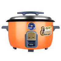 大电饭锅时光旧巷大容量食堂商用6升家用10L45升15-20-30人老式超大电饭煲 6L煮饭不粘锅5-8人(加厚)
