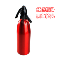 苏打家用苏打水商用苏打汽水机气弹气泡饮料自制作器汽泡水瓶 红色款