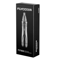 飞科(FLYCO)电动鼻毛修剪器男士剃鼻毛器男用剪鼻毛女鼻孔剃毛器7806 FS7806+电池
