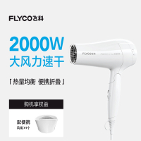 飞科电吹风机家用理发店大功率便携可折叠速干冷热风筒发型师推荐