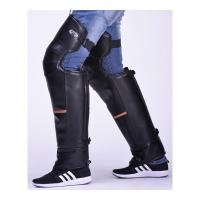 短款电动车护膝摩托车长护腿冬季加厚保暖防寒防水夏季骑行男女式