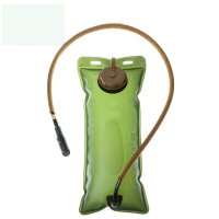 水袋 旅行便携可折叠保温水袋骑行水袋越野跑步水袋手提塑料水袋运动型无异味水袋 军绿色2.5L