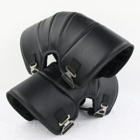 电动车护膝摩托车护膝保暖男骑车风寒冬季短款护腿护膝