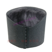 毛绒护腰带保暖宫冬季护胃带暖胃护肚子防寒老年人男女灰色