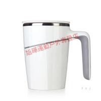 办公室创意不倒杯情侣马克杯不锈钢内胆带盖水杯子