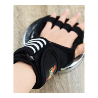 练背拉背健身护掌手套男女引体向上卧推牛皮护腕硬拉助力带硬拉带白色一对均码