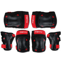 儿童全套滑板溜冰鞋滑冰滑步自行车护膝护肘男孩轮滑护具儿童平衡车滑步车护膝护肘护具