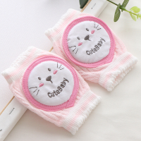 0-1-3岁宝宝婴儿学步爬行护膝夏防摔学步小孩爬行护具透气儿童幼儿学走路护关节护膝夏季网眼薄款宝宝粉色建议0-3岁