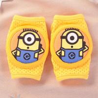 0-1-3岁宝宝婴儿学步爬行护膝夏防摔学步小孩爬行护具透气儿童幼儿学走路护关节护膝夏季婴儿护膝可节单眼黄人[可节]均