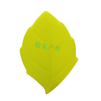 旅行创意便携式硅胶洗漱杯出差旅游漱口刷牙杯牙刷盒头套饮水杯糖果色时尚创意枫叶形洗漱杯