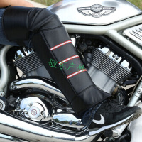 摩托车电动车护膝 加长加绒加厚防风保暖护腿骑车冬季男女骑行护具