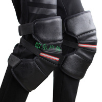 男女通用冬季保暖骑摩托车护膝小护膝电动车新卡扣短护膝