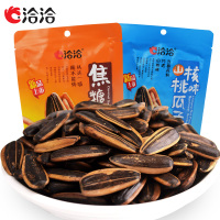 洽洽焦糖味瓜子108gX5坚果炒货葵瓜子香瓜子约540g零食特产休闲零食chacheer