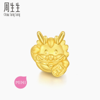 周生生(CHOW SANG SANG)黄金(足金)Charme宝贝纳财龙串珠94301C