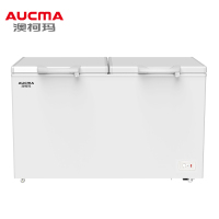 澳柯玛(AUCMA)商用卧式茶叶大容量冰柜 BC/BD-430SNA冷藏冷冻转换顶盖门 批发雪糕低温冷柜