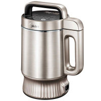 美的(Midea)豆浆机DJ12B-HKF1 创新V空间豆浆机预约免过滤破壁保温打浆机HK12F11