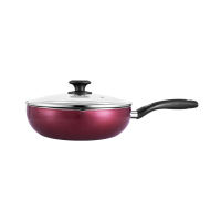 美的（Midea）炒锅 MP-CJ28WOK301 家用不粘 坚固耐用 燃磁通用炒菜锅电磁炉燃气灶通用煎锅麦饭石色不粘锅