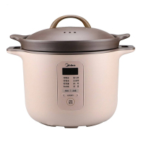 美的(Midea)电炖锅TGS40G 热水快炖 智能预约 家用多功能保温煲汤炖肉电炖盅 4L容量