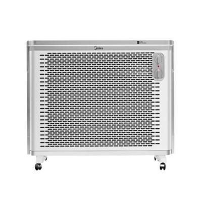 美的NDK20-18F1 2000W取暖器速热家用壁挂对衡式电暖器支持倾倒断电不支持定时功能 浴居两用