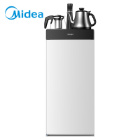 美的出品华凌茶吧机 饮水机 下置式茶吧机 家用 上水温热型 智能童锁 饮水机温热型饮茶吧机(金色银色随机发)