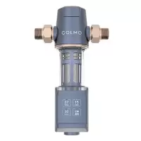 美的出品COLMO前置过滤器自动款40微米压力表监控大通量全屋自动清洗净化净水器A21[咨询客服1399元]